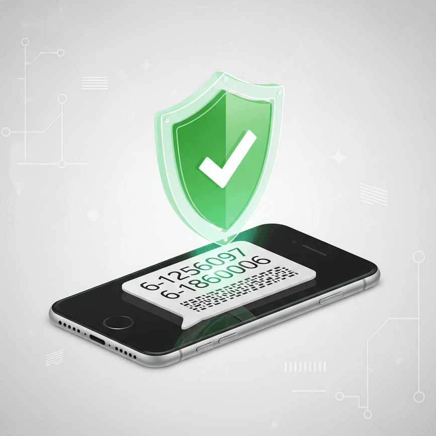 To visually represent the concepts of TCPA compliance, security, and the SMS verification process that ensures lead quality.