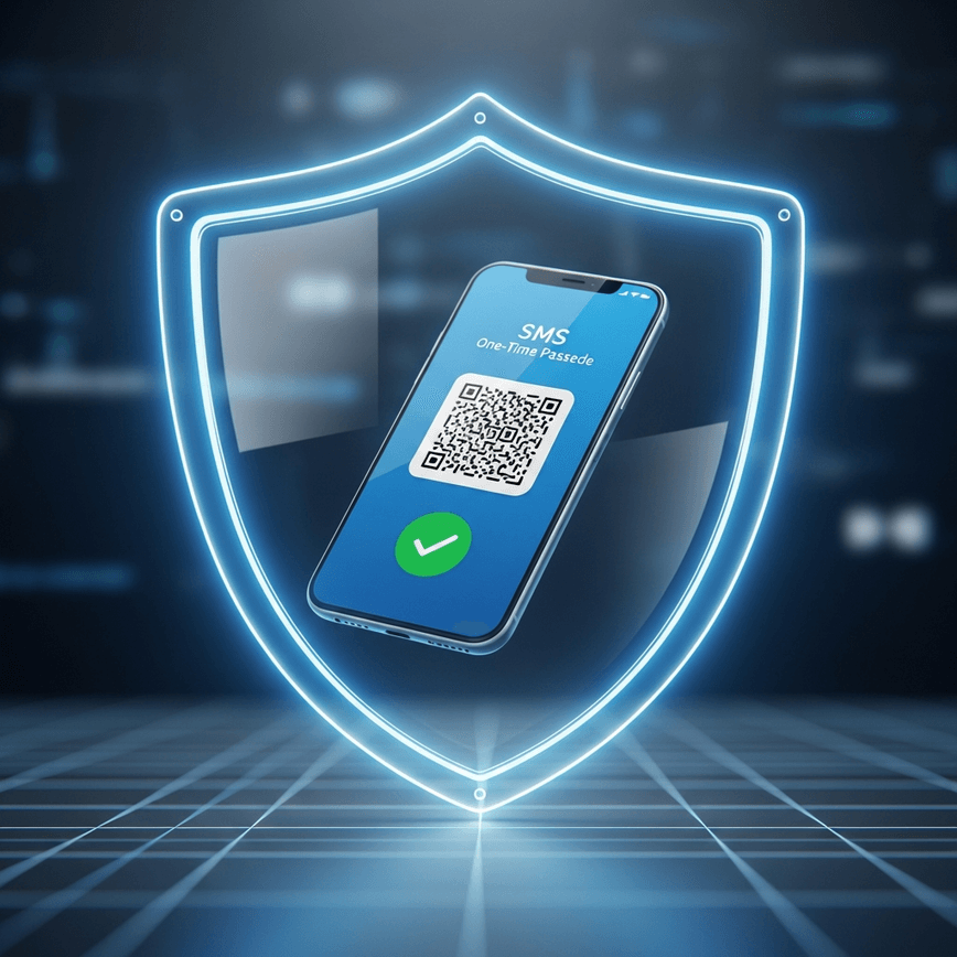 To illustrate the security, compliance, and high-tech verification process (like SMS OTP) that defines high-quality, exclusive life insurance leads.