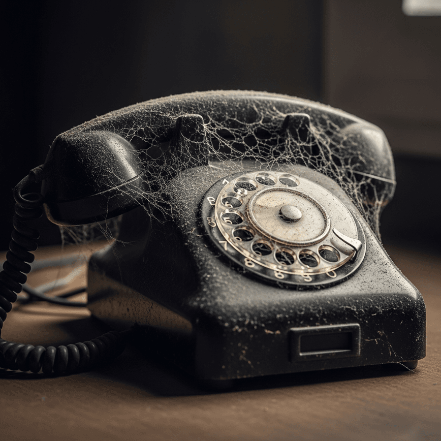 To visually represent the frustration and futility of using aged leads, which are outdated and unresponsive.