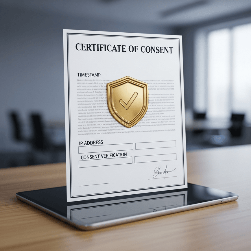 To visually represent the critical importance of TCPA compliance and documented consent, as discussed in the third checklist point.