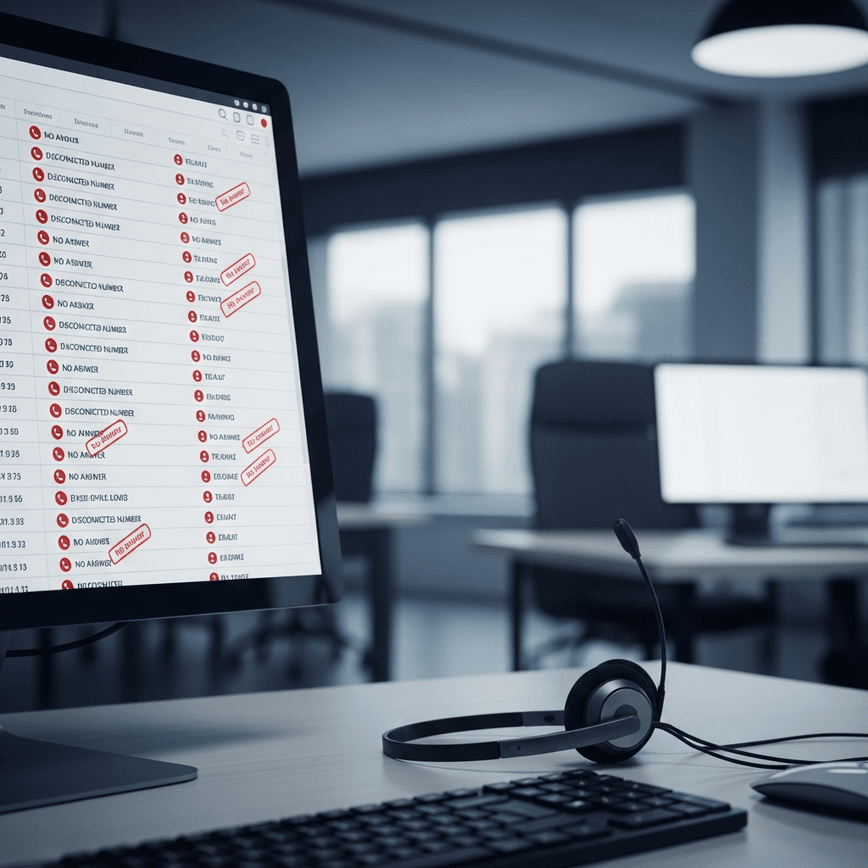 To illustrate the frustration and inefficiency of working with low-quality, shared, or aged leads as described in the article.